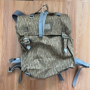 Authentic East German Army Backpack, dead stock.
